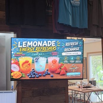 Lake Anna Taphouse - AI creating lemonade refreshers since they won't make them for their own ads - Beer Gardens Near Me - Mineral, Virginia