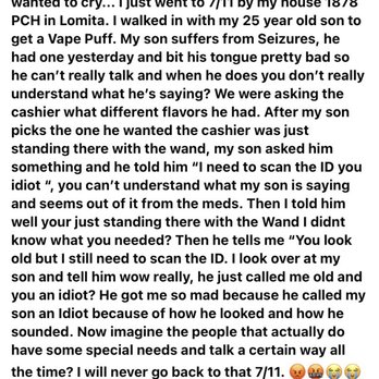7-Eleven - a text message from a woman who was asking her boyfriend to be a victim - Convenience Stores Near Me - Lomita, California 7-Eleven - a text message from a woman who was asking her boyfriend to be a victim - Convenience Stores Near Me - Lomita, California