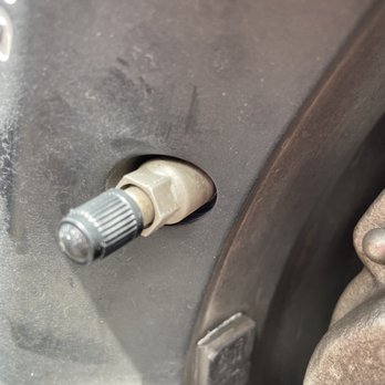 Firestone Complete Auto Care - This Is what my TPMS should look like. It's Metal. What Firestone used on my vehicle was RUBBER! - Tires Near Me - Phoenix, Arizona