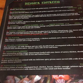 Sol de Mexico - The menu - Mexican Near Me - Eustis, Florida Sol de Mexico - The menu - Mexican Near Me - Eustis, Florida