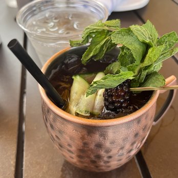 Blackwall Hitch - Blackberry-Cucumber Mule - Seafood Near Me - Alexandria, Virginia