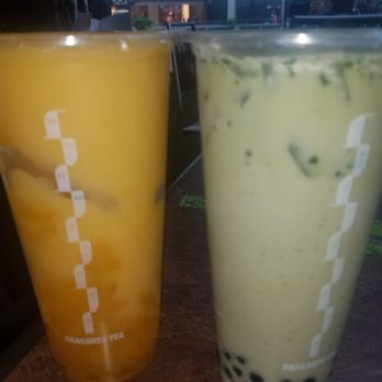 Braganza Tea - Some kind of mango yummy n my green tea milk tapioca - Bubble Tea Near Me - Portland, Oregon Braganza Tea - Some kind of mango yummy n my green tea milk tapioca - Bubble Tea Near Me - Portland, Oregon