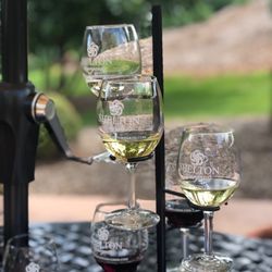 Shelton Vineyards - Wine flight
