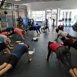 Blue Titan Fitness & Self-Defense - Members of our Over-50s Class tackle fitness in the middle of the day!