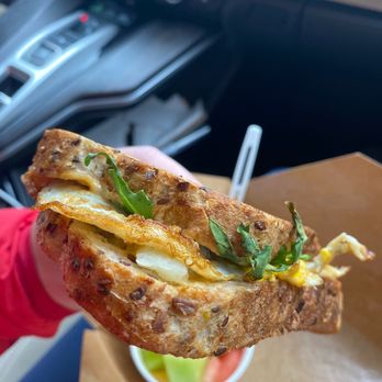 Cranked Espresso Bar - All day breakfast sandwich - Coffee & Tea Near Me - Whistler, British Columbia Cranked Espresso Bar - All day breakfast sandwich - Coffee & Tea Near Me - Whistler, British Columbia