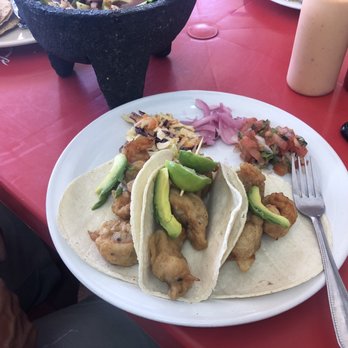 Mariscos El Meño - Shrimp tacos - Seafood Near Me - Puerto Peñasco, SON