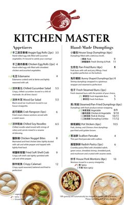 Menu photo 7 Kitchen Master Frisco, TX