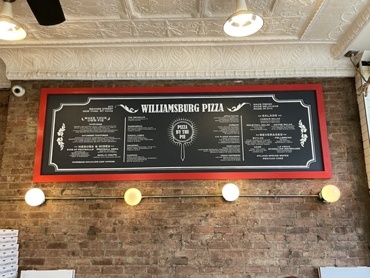 Menu photo 2 Williamsburg Pizza New York, NY Menu photo 2 Williamsburg Pizza New York, NY