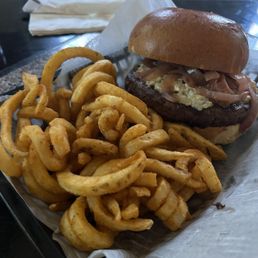 The Black and Blue Burger