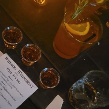 Bosscat Kitchen & Libations - Whiskey and dinner pairing put on by Wild Turkey Bourbon. - New American Near Me - Irvine, California
