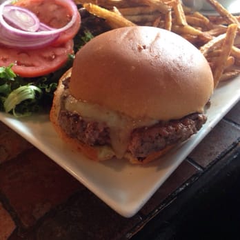 Cafe Mio - This is the kids burger! Good deal! - Wine Bars Near Me - Gardiner, New York
