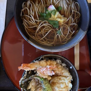 Tendon Tempura Carlos Junior - Udon and Small Tempura Bowl - Japanese Near Me - Pasadena, California