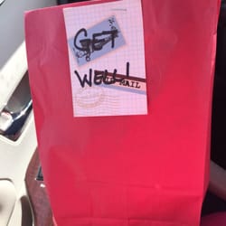 Concentra Medical Centers - This is the "get well" bag that they sent me home with!