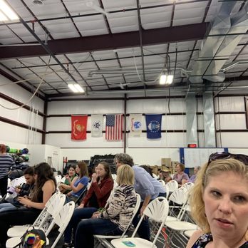 CrossFit 970 - Most of the seats were full by the time we started...I'm guessing there were upwards of 120 people there. - Gyms Near Me - Loveland, Colorado