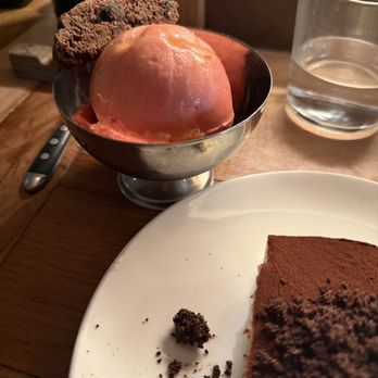Roscioli - Blood orange sorbet - Italian Near Me - New York, New York Roscioli - Blood orange sorbet - Italian Near Me - New York, New York