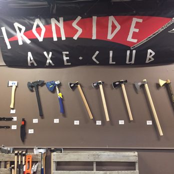 Ironside Axe Club - Different axes for purchase. - Axe Throwing Near Me - West Des Moines, Iowa Ironside Axe Club - Different axes for purchase. - Axe Throwing Near Me - West Des Moines, Iowa