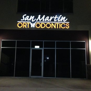 San Martin Orthodontics - Night time outside - Orthodontists Near Me - San Antonio, Texas San Martin Orthodontics - Night time outside - Orthodontists Near Me - San Antonio, Texas