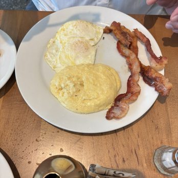 Chapter IV - Your classic eggs over easy, butter, grits, and crispy bacon - Southern Near Me - New Orleans, Louisiana