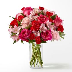 Linda Floral - You're Precious Bouquet - A gorgeous mix of pink roses & carnations, perfect for any occasion...