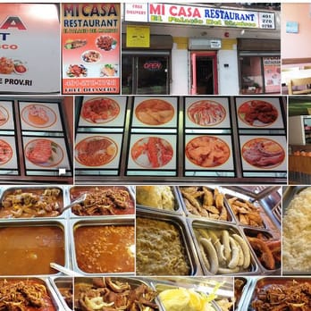 Mi Casa Restaurant - a variety of food items - Seafood Near Me - Providence, Rhode Island Mi Casa Restaurant - a variety of food items - Seafood Near Me - Providence, Rhode Island