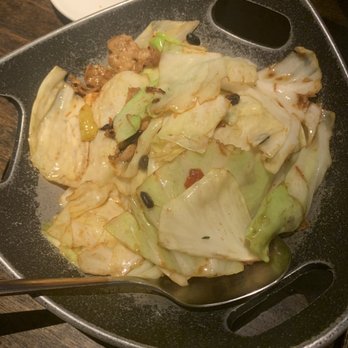Jiang Nan - Stir Fried Shredded Cabbage with Pork Belly - Chinese Near Me - Flushing, New York