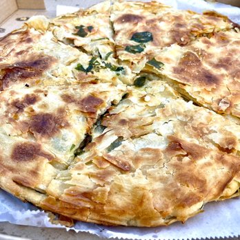 Nana's Byrek - Spinach and Ricotta Byrek - Pizza Near Me - Waterford, Connecticut Nana's Byrek - Spinach and Ricotta Byrek - Pizza Near Me - Waterford, Connecticut