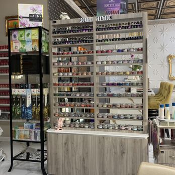Golden Nails - Scrubs and polish station - Nail Salons Near Me - Castro Valley, California