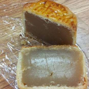 Eastern Bakery - Lotus seed mooncake. Yummy, not too sweet. - Bakeries Near Me - San Francisco, California
