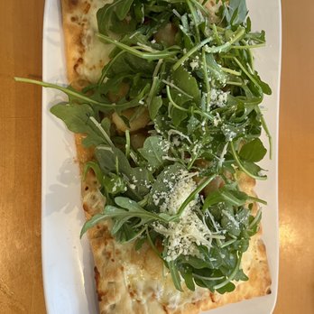 Shuckers - Scampi Flatbread - Seafood Near Me - Jensen Beach, Florida Shuckers - Scampi Flatbread - Seafood Near Me - Jensen Beach, Florida