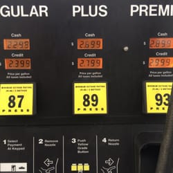 Marathon Gas - Note: Two different prices at this gas station. One for cash. One for credit cards.