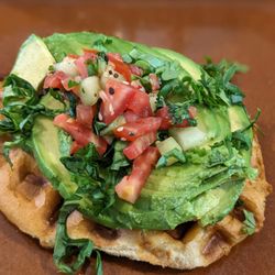 Casa Mextizaje - Avocado/Salsa Waffle