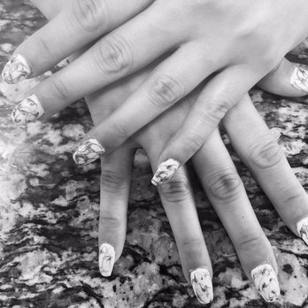 Sparkle Nails - Marble by Jenny - Nail Salons Near Me - Fremont, California