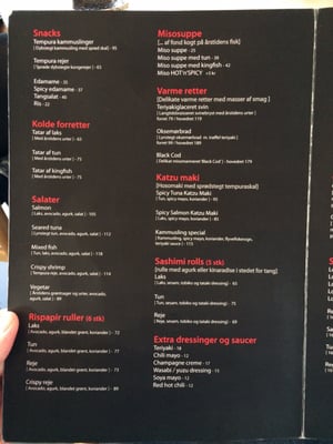 Menu photo 1 Sushi Lovers Charlottenlund, 84