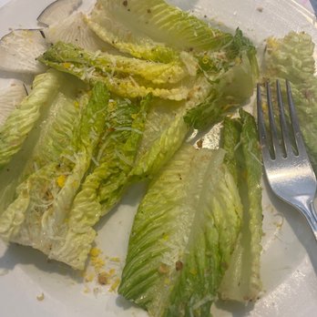 The Bistro - This was their $17 Caesar salad with nothing on it. - French Near Me - Jackson, Wyoming