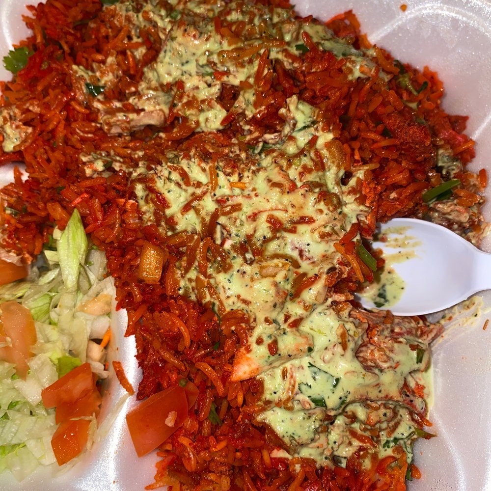Bismillah Cafe  - Chicken Shawarma Biriyani Plate - Indian Near Me - Atlanta, Georgia