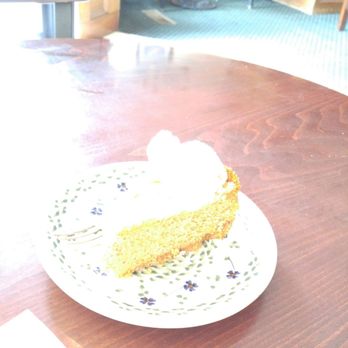 Harbor Lights Coffeehouse - Pumpkin cheese cake, light and delicious! - Coffee & Tea Near Me - Leavenworth, Kansas