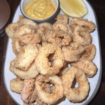 Burrata - Calamari Modo Nostro - Italian Near Me - Eastchester, New York Burrata - Calamari Modo Nostro - Italian Near Me - Eastchester, New York