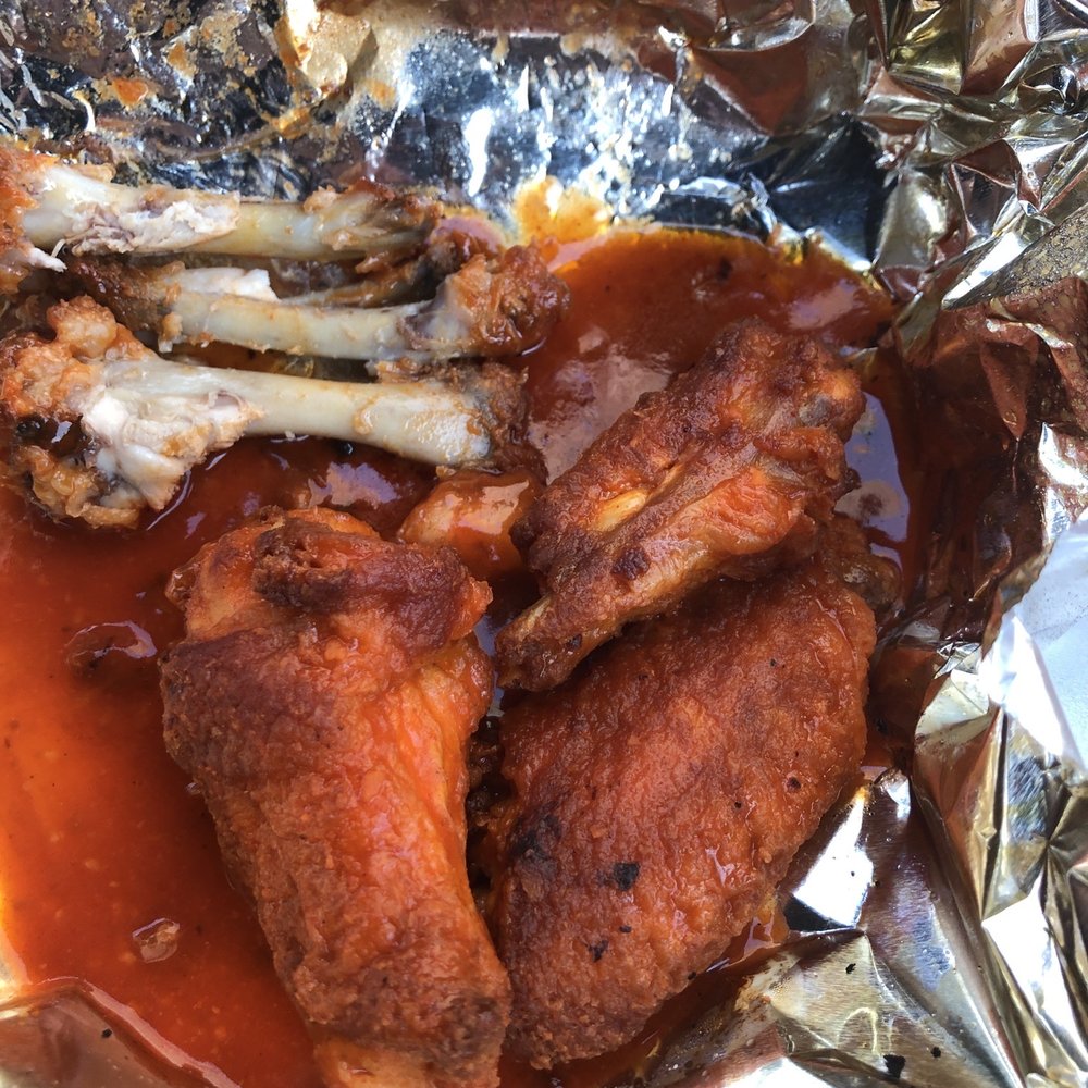 Eudici's Pizza - Wings that are more flabby than crispy but yummy hot wing sauce. - Pizza Near Me - Bay City, Michigan Eudici's Pizza - Wings that are more flabby than crispy but yummy hot wing sauce. - Pizza Near Me - Bay City, Michigan