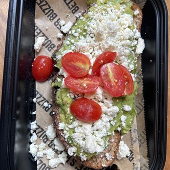 Better Buzz Coffee Hillcrest - Feta Avocado Toast - Coffee & Tea Near Me - San Diego, California