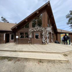 Parc Omega - Visitor center at entrance