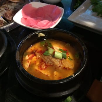 Mr BBQ - Tofu soup. Bland. - Korean Near Me - Fullerton, California