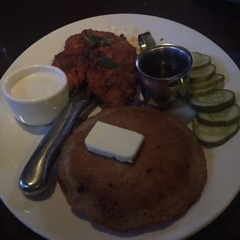 Yard House - Chicken and sweet potato pancake - New American Near Me - Northridge, California Yard House - Chicken and sweet potato pancake - New American Near Me - Northridge, California