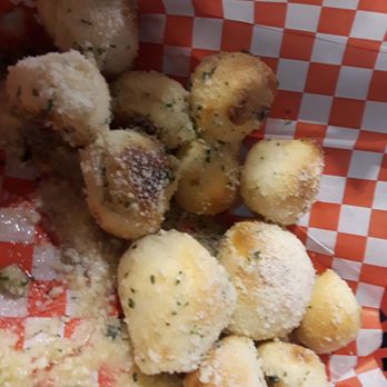 Big Bob's Best Pizza - (Half eaten again, sorry but couldnt help but devour all this) garlic knots - Pizza Near Me - Oceanside, California