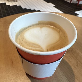 Maudine's - Cappuccino made with house made cinnamon/honey syrup and topped with coffee art! - Bakeries Near Me - Columbus, Ohio