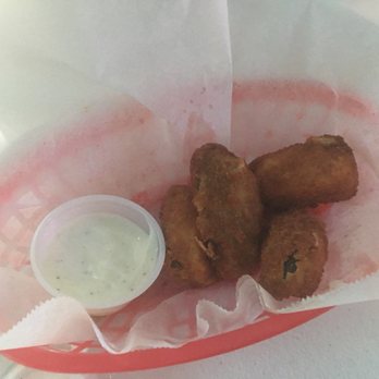 Jetty Shack - Cream cheese jalapeño poppers - Burgers Near Me - Surfside Beach, Texas Jetty Shack - Cream cheese jalapeño poppers - Burgers Near Me - Surfside Beach, Texas