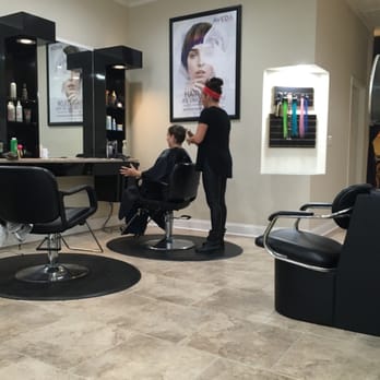 Cohesion Hair Studio  - Chelsea with a client - Hair Stylists Near Me - St. Petersburg, Florida