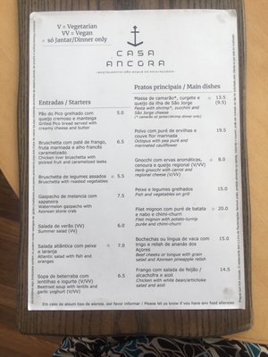 Menu photo 2 Casa Âncora São Roque do Pico, 20