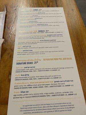 Menu photo 3 Khao San Road Toronto, ON