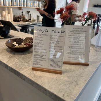 Jin Jin Matcha - menu - Tea Rooms Near Me - Tacoma, Washington
