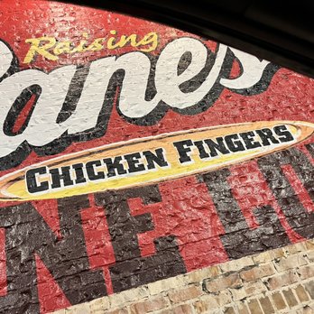 Raising Cane's Chicken Fingers - The wall - Fast Food Near Me - Hurst, Texas Raising Cane's Chicken Fingers - The wall - Fast Food Near Me - Hurst, Texas